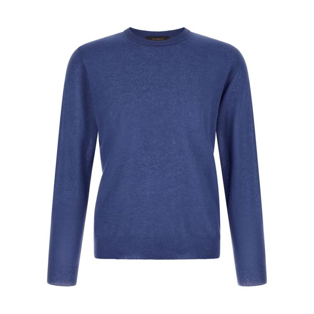 ZANONE Blue Cashmere Men's Cardigan
